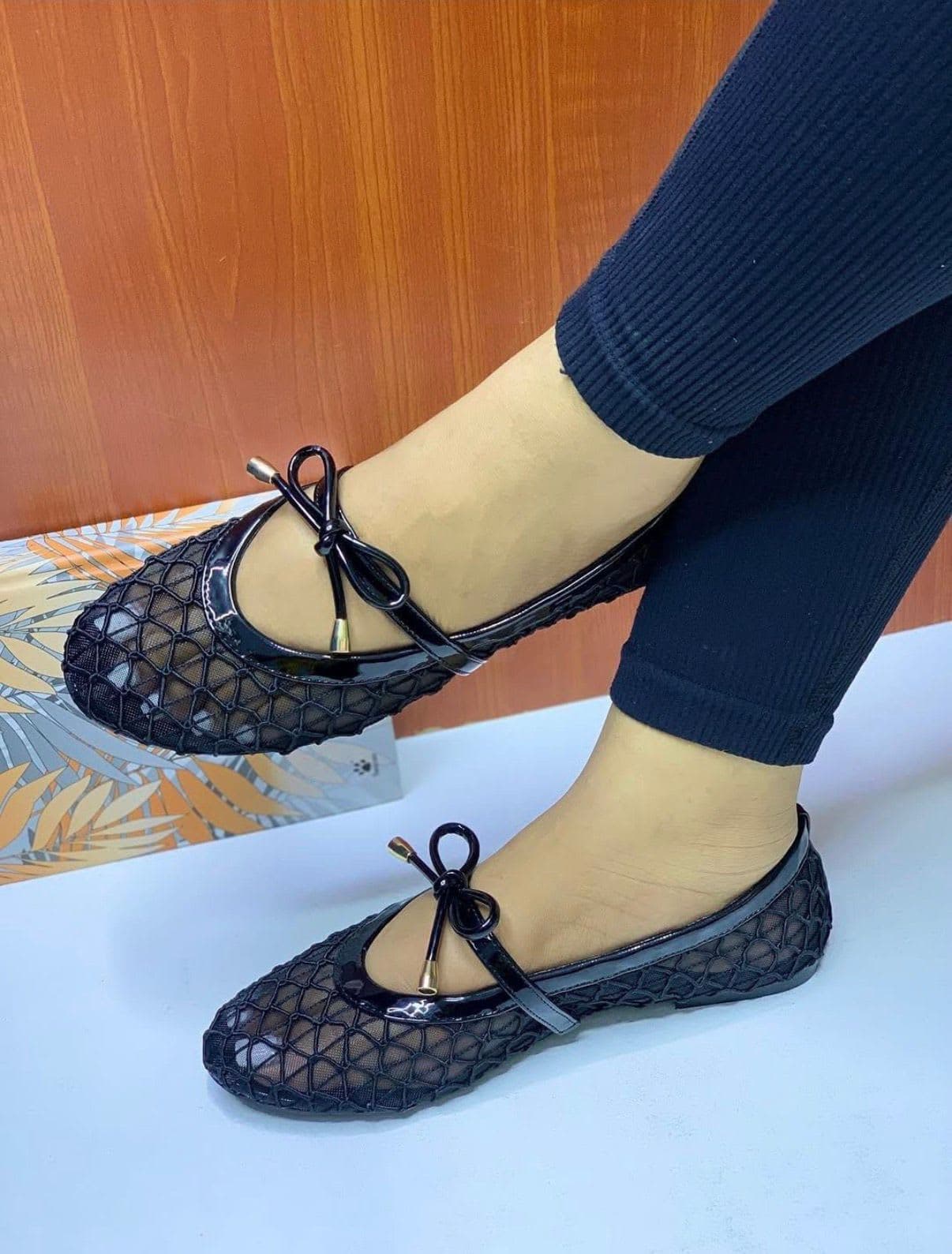 Zara Mid Bow Ballerina — Women's Fashion Shoes & Handbags Nairobi | More Kollektion