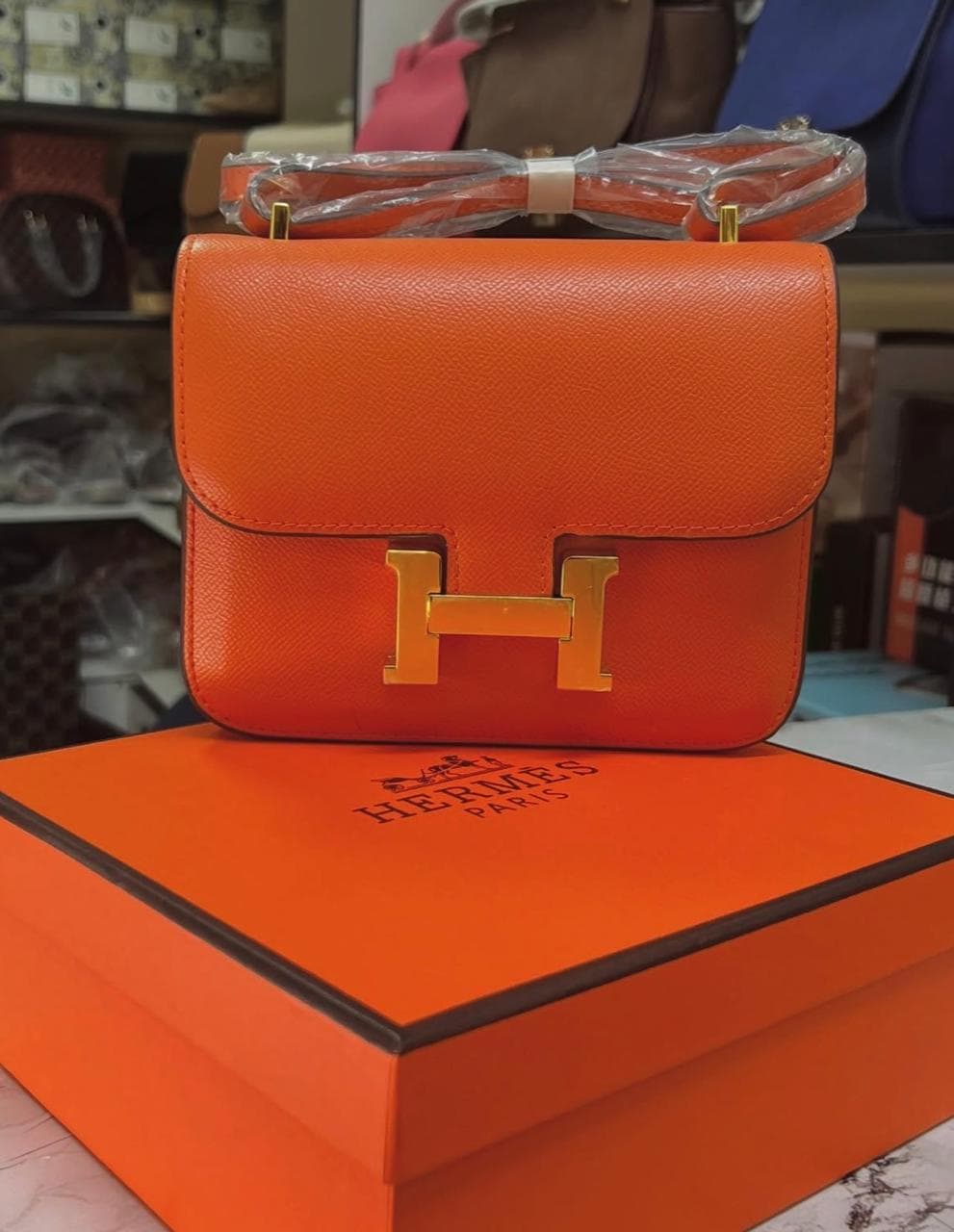 HERMES SLING BAG (MINI) fully boxed photo 1